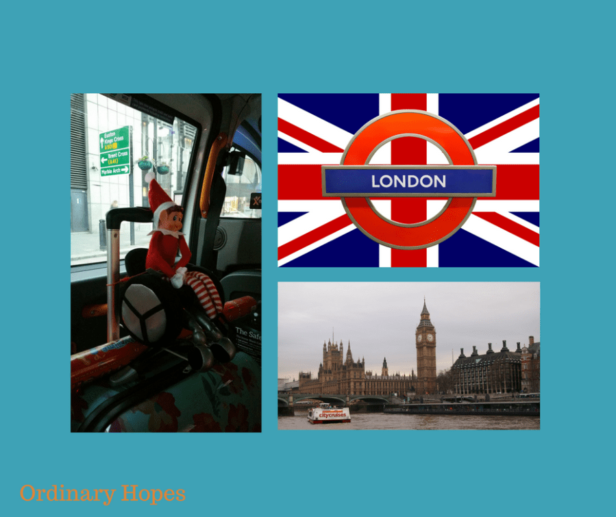 Elf On Wheels goes to&nbsp;London.